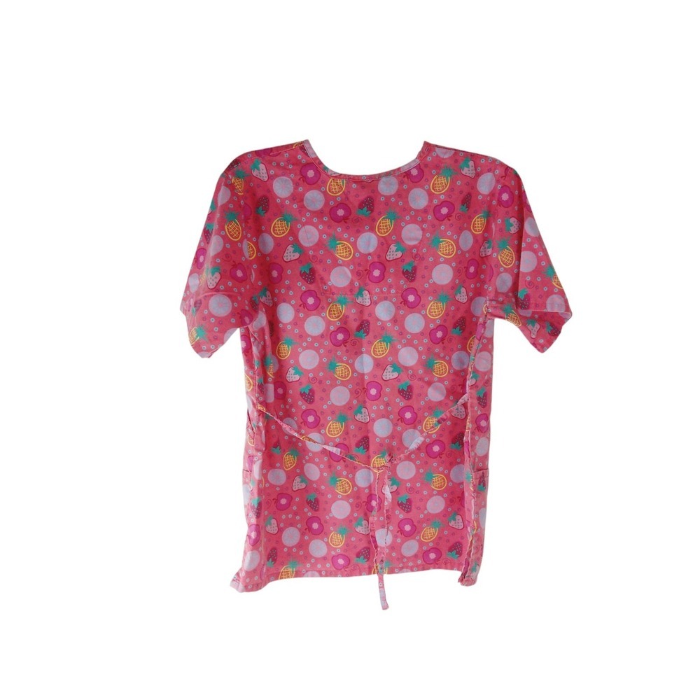 Lot of 2 Carol's Scrubs, The Scrubs  Co Women's Size Large  V-Neck Top - Picture 3 of 15